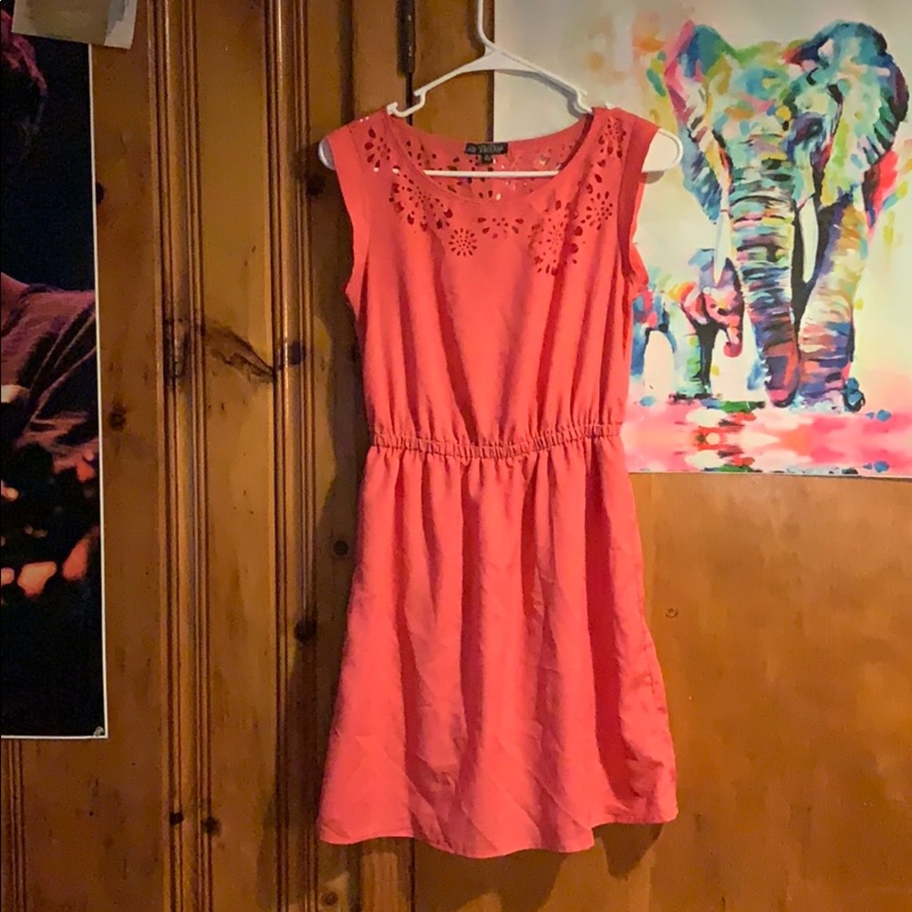 Super Cute Coral Dress